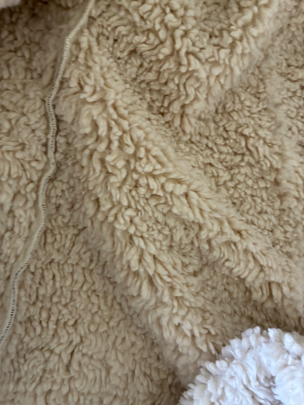 NWT Boden Borg Duffel Winter Coat in Sherpa Fleece 8 M - Picture 11 of 11